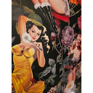Vintage Pinup Girl Poster‎ Art, Boudoir Decor, Burlesque Wall Art